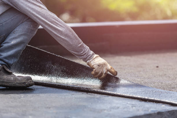 Professional Basement Waterproofing technician working in Westmont, NJ